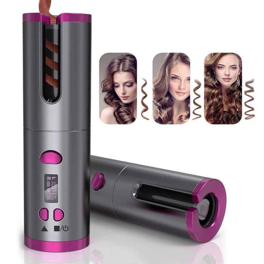 world's first wireless automatic curling iron