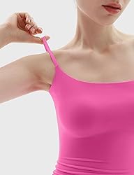 PUMIEY Womens Tank Tops Square Neck Sleeveless