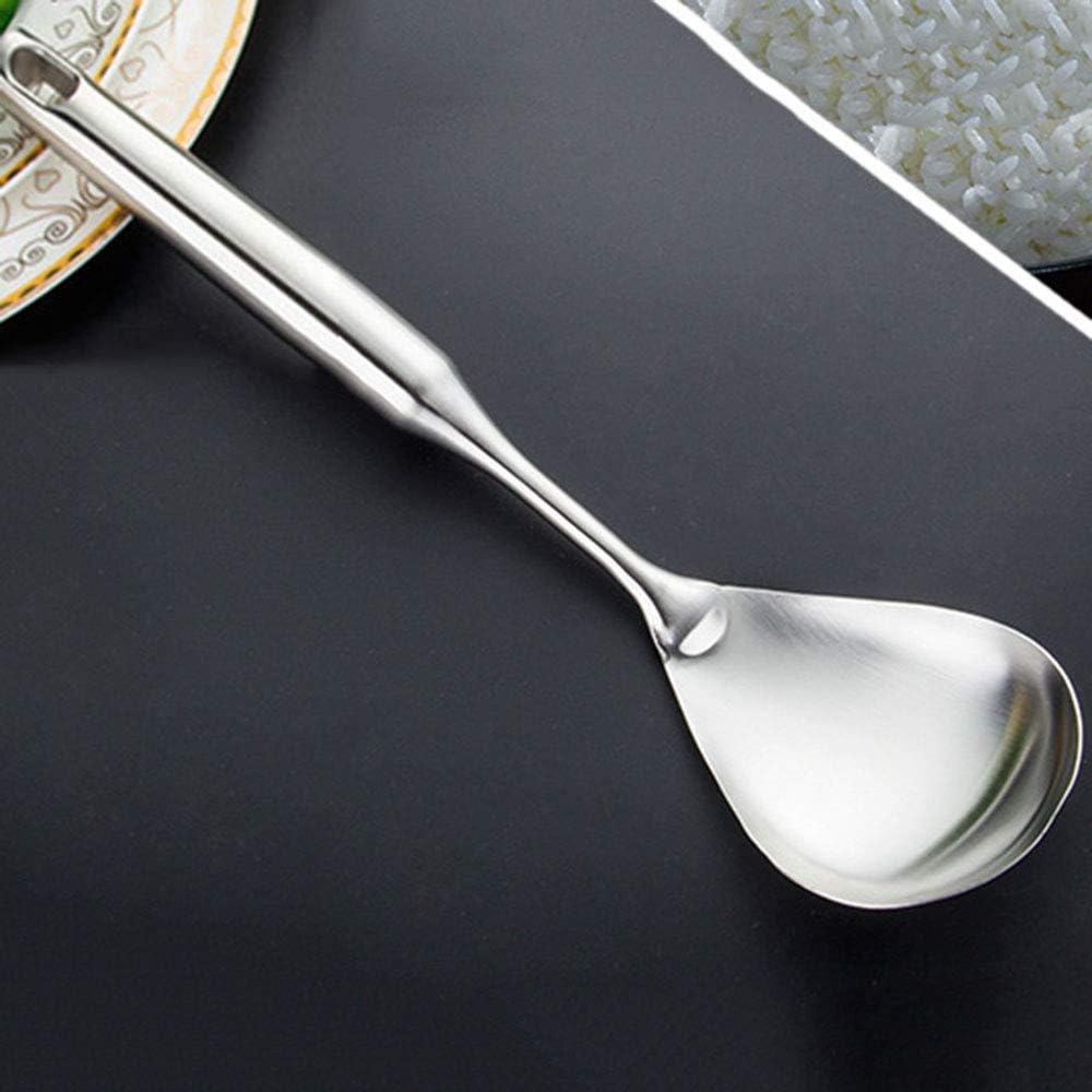 Stainless Steel Cooking Utensil Set - 7 Pcs Cooking Utensils,Non-rusting and Non-deforming Metal Kitchenware.: Kitchen & Dining