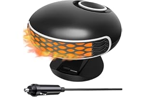 FIDENSIS 12 Volt Car Heaters for Vehicle, 150W Portable Car Defroster Windshield Heater, Fast Heating