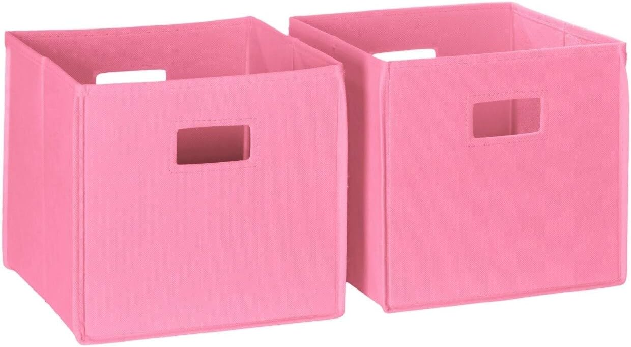 RiverRidge Home 2 Pc Folding Storage Bin Set