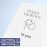 TownStix 30 Sheets A4 White Cardstock 230gsm Thick Card 30 Pack view 7