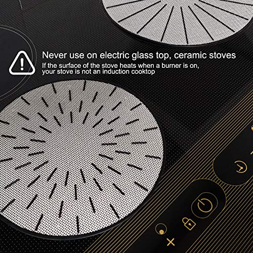 Lazy K Induction Cooktop Mat Silicone Fiberglass Cooktop
