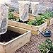 Agfabric Plant Covers Freeze Protection H40 xW60 0.9oz Outdoor Plant Covers for Winter Garden Plant Cover Winter Frost pests Protection,White