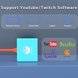 NALENSY Switch Docking Station for Nintendo TV Dock