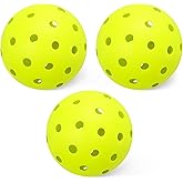 �鶹�� Basics Outdoor Pickleball Balls, USAPA Approved, Yellow