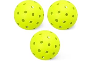 �鶹�� Basics Outdoor Pickleball Balls, USAPA Approved, Yellow