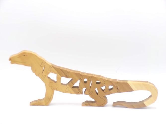 wooden lizard