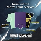 Dragon Shield Matte Dual Black & Gold Sleeves - 100 standard size view 6