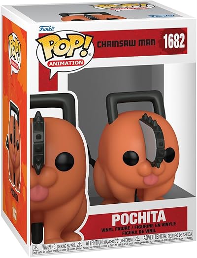 Funko POP! Animation Chainsaw Man Pochita Collectible Vinyl Figure 3.75in