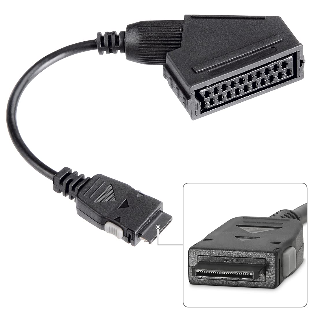Hama Scart Adapter (Scart Coupling for the Special Samsung TV Connection EXT RGB) Black