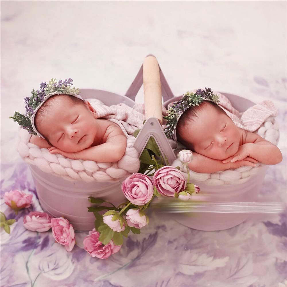 newborn baby flower basket