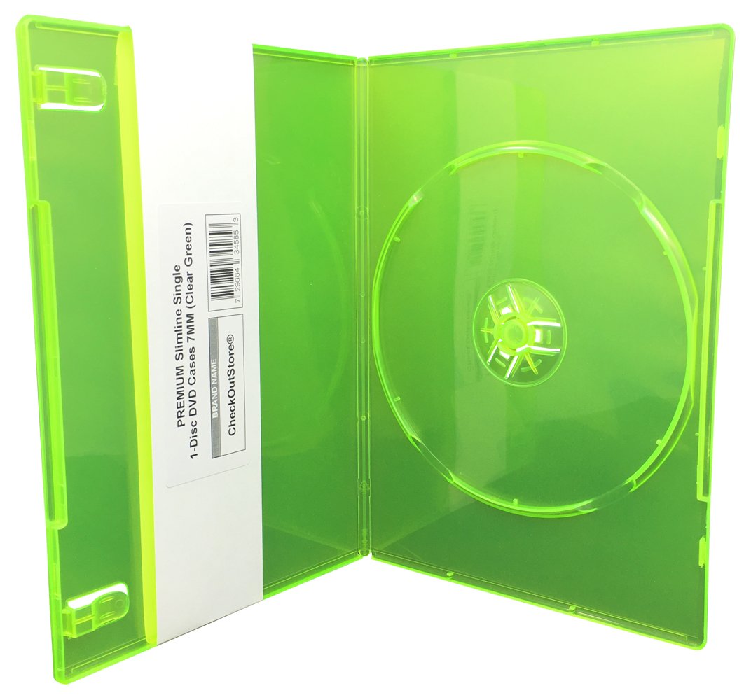CheckOutStore (100) Premium Slimline Single 1Disc DVD