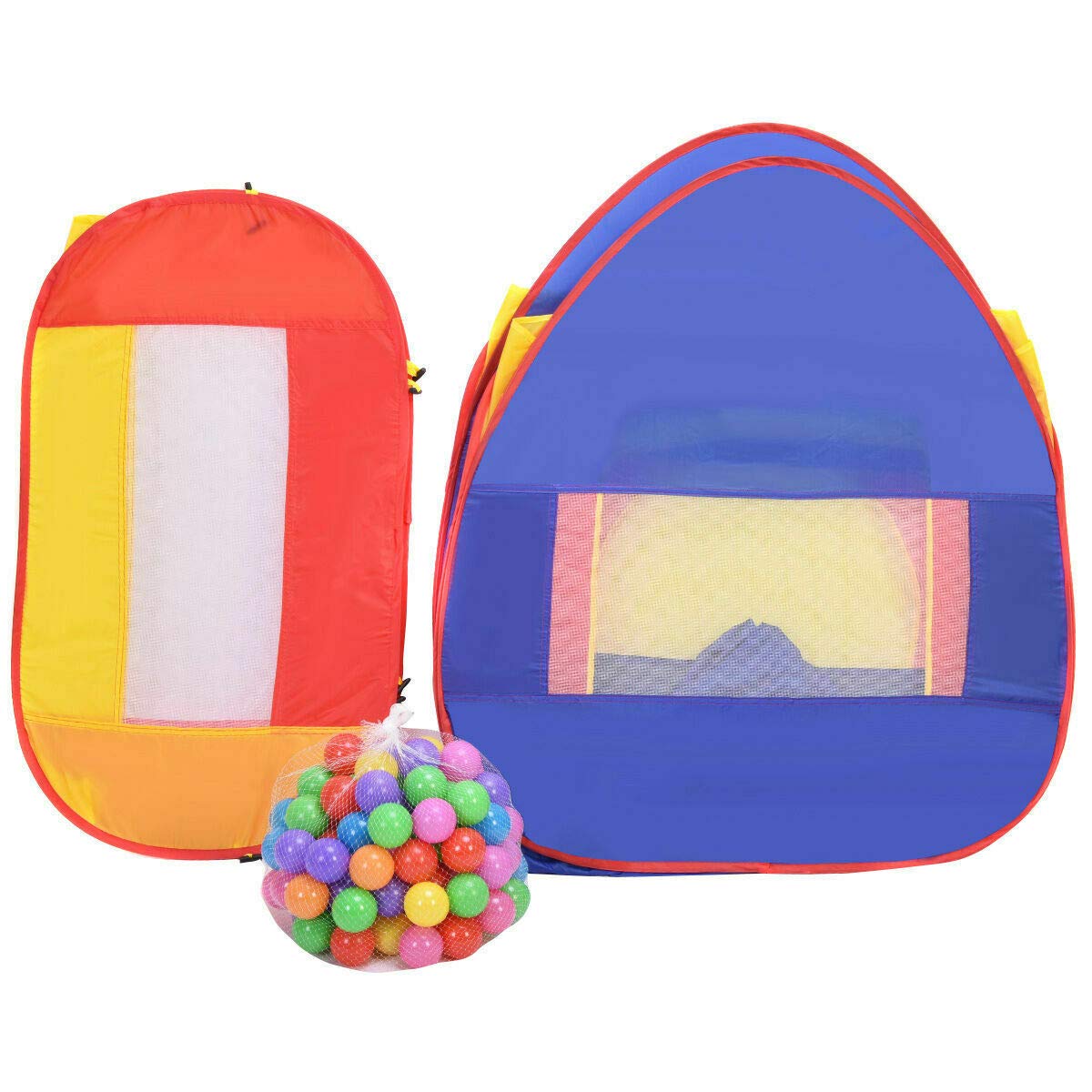 新入荷 100 ハット プレイ ゲーム おもちゃ アウトドア インドア ハウス プレイ ベビー テント キッズ ポータブル Smilebaby Ofu ボール B07rpbjn64 キッズテント Dinpertanpangan Demakkab Go Id