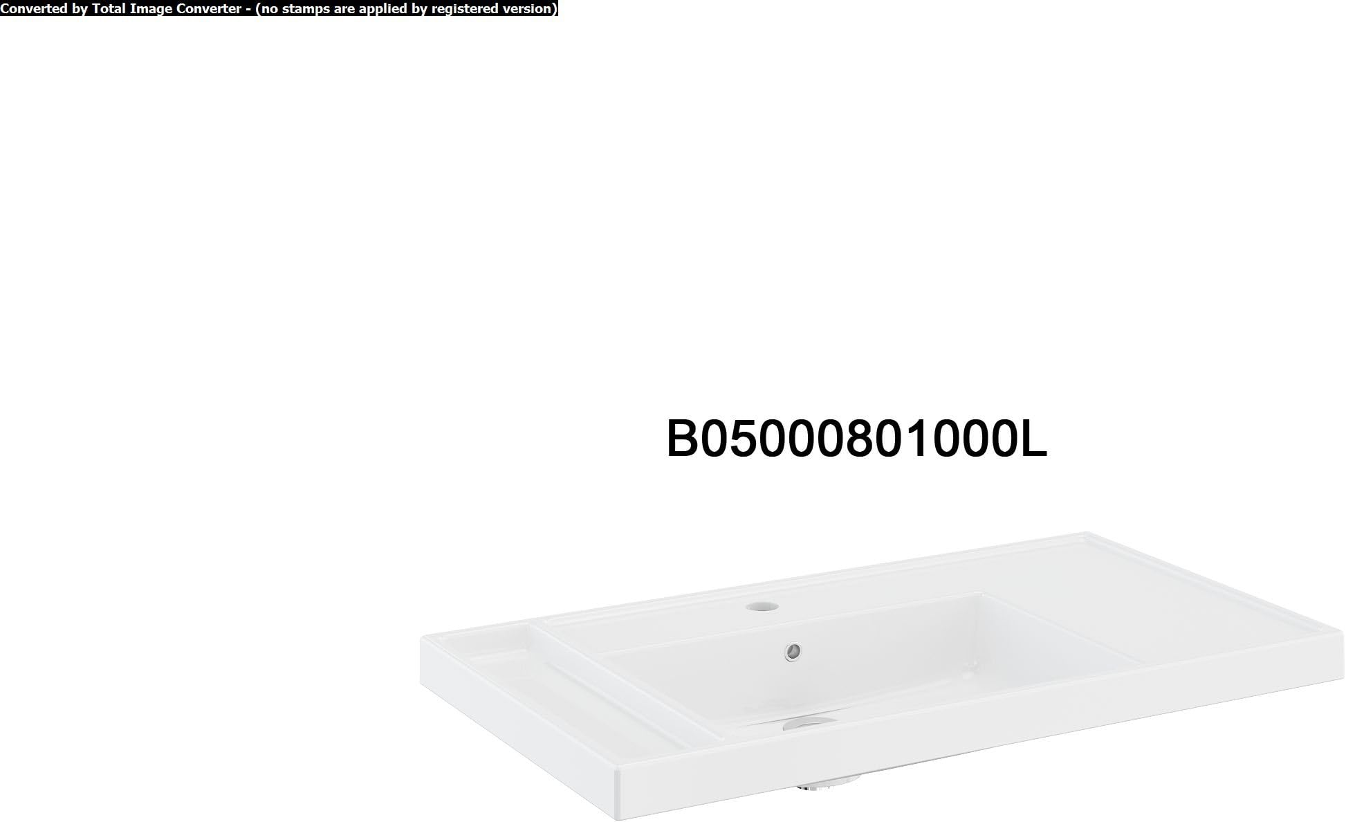Bath + By Cosmic B-Box – Basin of Resin, White