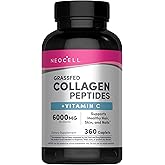 NeoCell Collagen Peptides Pills | 360 Caplets | with Vitamin C | Supplement for Women and Men