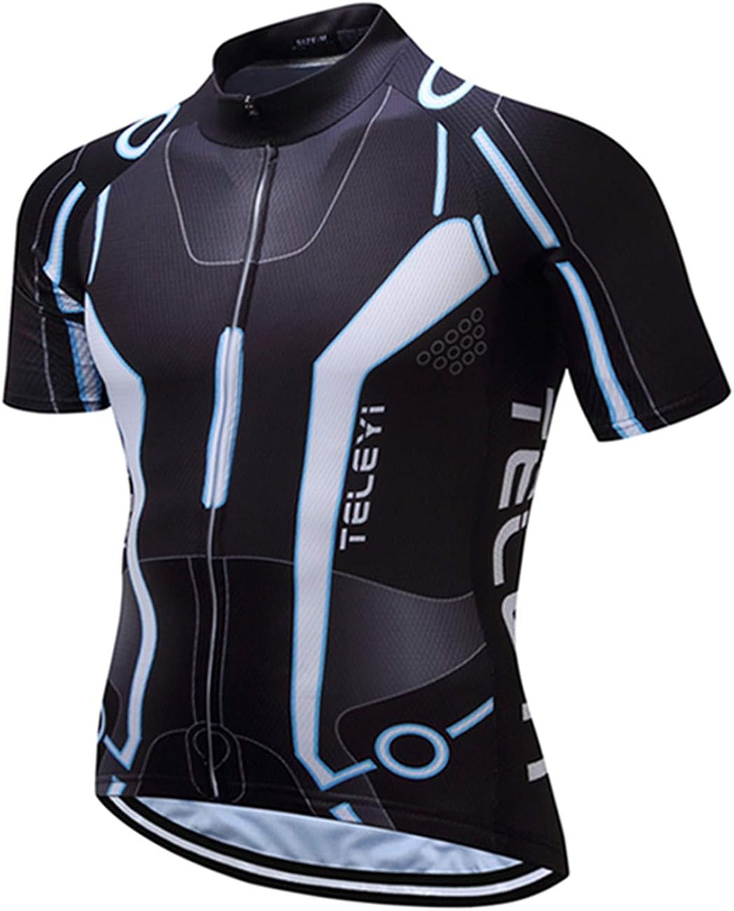 BALEAF Mens Cycling Jersey Mountain Bike Shirts Short Sleeve Full