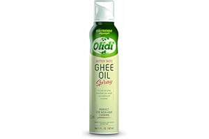 MANTOVA Olidi Ghee Oil 5 oz, 100% Pure Cooking Oil Spray, Omega-3, perfect for Keto snacks, baking, grilling, or cooking, our oil dispenser bottle lets you spray, drip, or stream with no waste (2)