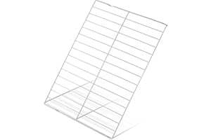 ATGESTORE Upgraded WB48X20249 Oven Rack Replacement Parts for GE Stove Oven Parts, 23.7" x 16" Rack-flat for GE Range Oven Parts 304 Stainless Steel Oven Wire Rack Hotpoint Stove Parts Oven Rack 1 Pcs