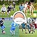 Juegoal Pop Up Soccer Goals for Training Soccer Goals Net with Carry Bag, Set of 2, Size 6 feet