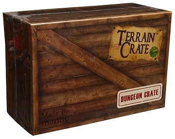 Mantic - KSTCD105 - Terrain Kiste - Dungeon Kiste - Terrain Scenery Für Tabletop 28mm Miniaturen Wargame