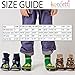 Konfetti Running with The Pack Wolf Swedish Moccasin Slipper Sock