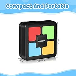 Silipull 6 Pcs Light up Memory Game Handheld