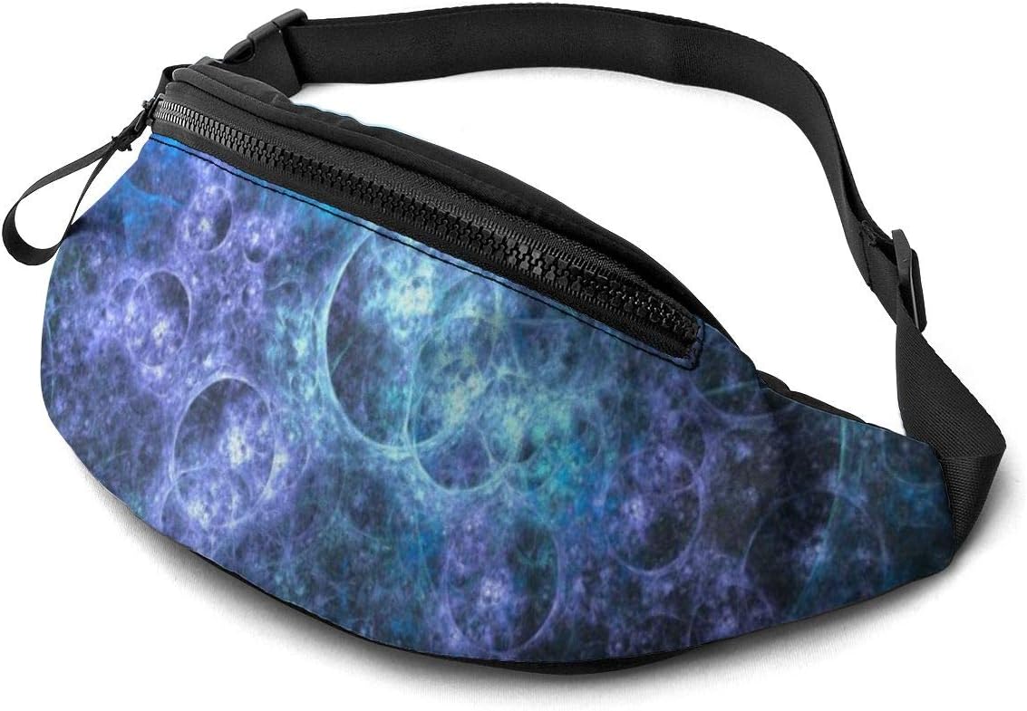 BCCYZ Texture Foam Geometry Adjustable Fanny Running Waist Pack Bag