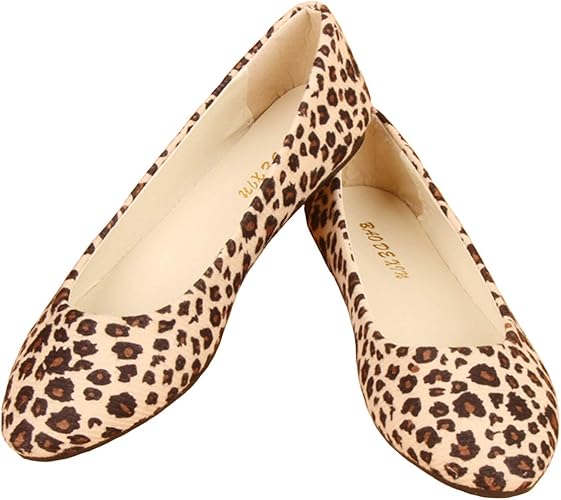 leopard ballerinas