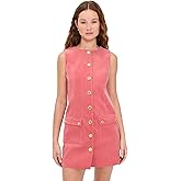 English Factory Women's Velvet Mini Dress