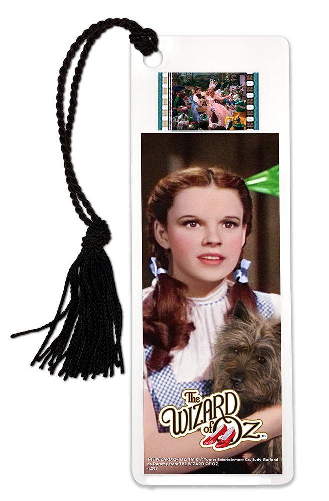 FilmCells Wizard of Oz (Dorothy and Toto) Bookmark with Tassel and Real 35mm Film Clip
