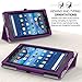 MoKo Case for Fire 2015 7 inch - Slim Folding Cover for Amazon Fire Tablet (7 inch Display - Previous 5th Generation, 2015 Release Only), PURPLE