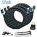 Maximm High-Speed HDMI 2.0 4K Nylon Braided Cable, 15 Feet, 3-Pack (Includes Cable Clips, Ties and Right Angle Adapter) primary