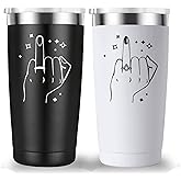 Mamihlap Ring Finger Travel Mug Tumbler.Engagement Gifts Wedding Gifts for Couples.Bride To Be Newly Engaged Bridal Shower Gifts.Wedding Tumbler for Newlyweds Couple Bride & Groom.(20oz Black&White)