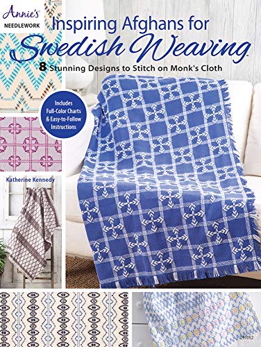 Inspiring Afghans for Swedish Weaving by Katherine Kennedy