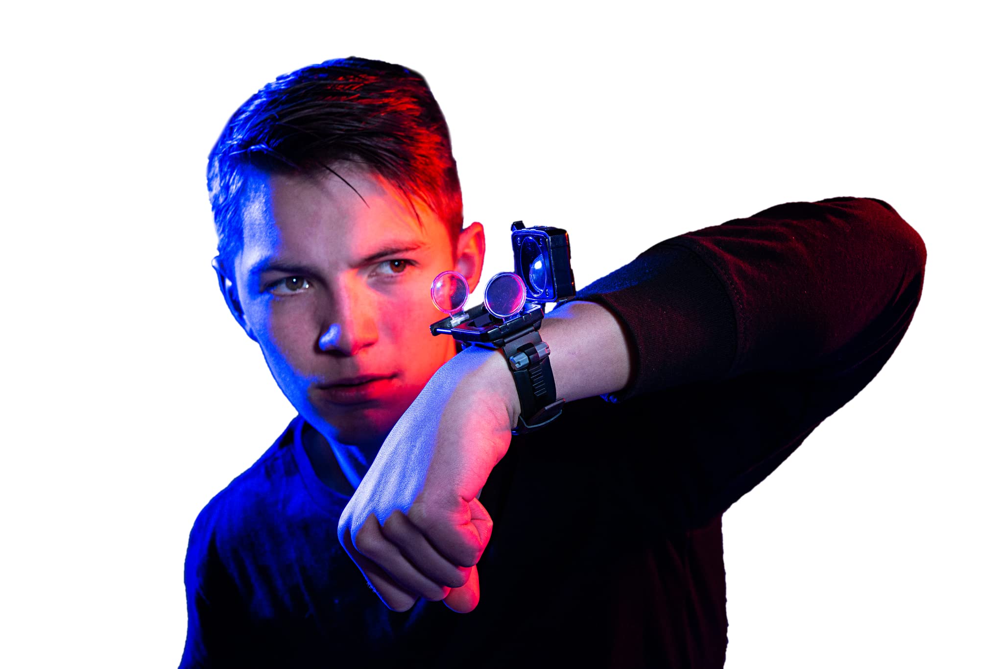 SpyX / 6-in-1 Watch - 6 Function Spy Toy Watch. Includes: Telescope Lenses, LED, Secret Message Capsules, Whistle, Signal Mirror, Hidden Compartment. Perfect Addition for Your spy Gear Collection!