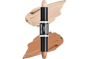 wet n wild MegaGlo Dual-Ended Contour Stick Medium/Tan, Cruelty-Free