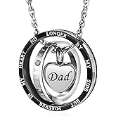 Dletay Urn Necklace for Ashes Stainless Steel Cremation Jewelry Memorial Ash Necklace for Men Women Urn Pendant Ashes Holder