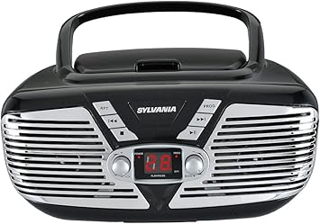 sylvania bluetooth cd boombox