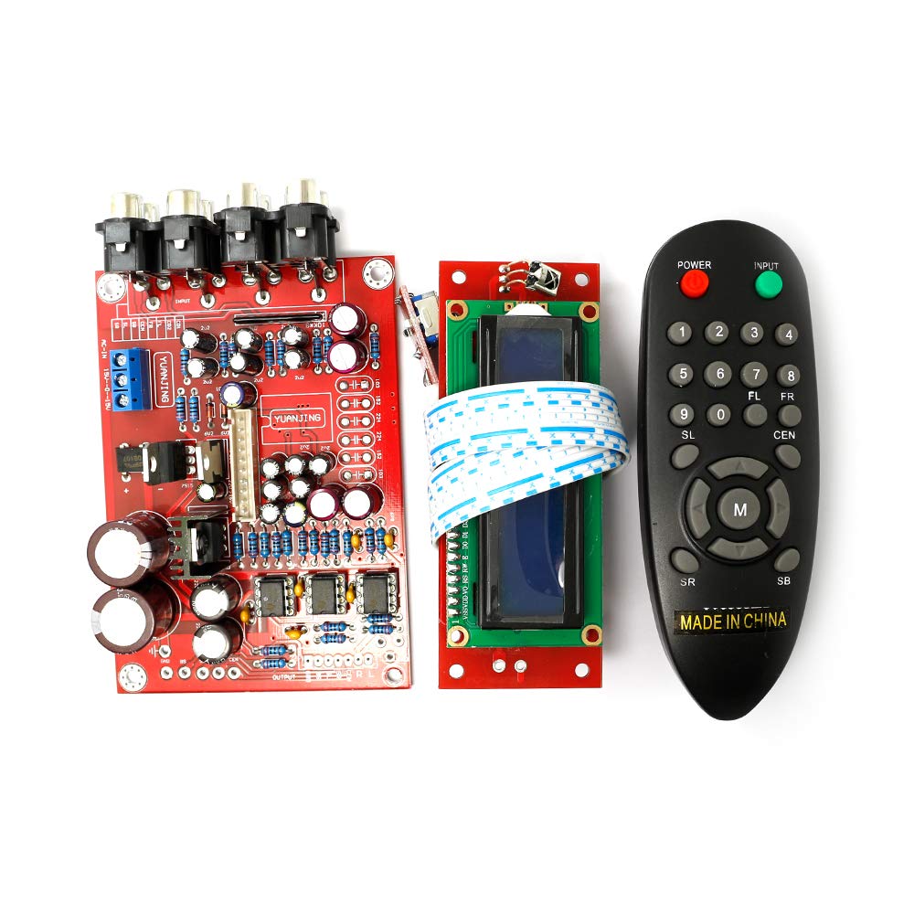 Yj 5.1 M62446 Preamp Board+volume Remote Control Amazon.in Electronics