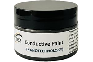 GENERIC Conductive Paint, Highly Electrical Conductivity Designed Using Nanotechnology Materials, Multipurpose and suitable for versatile surfaces, perfect for EMF shielding paint (1 Fl Oz (Pack of 1))