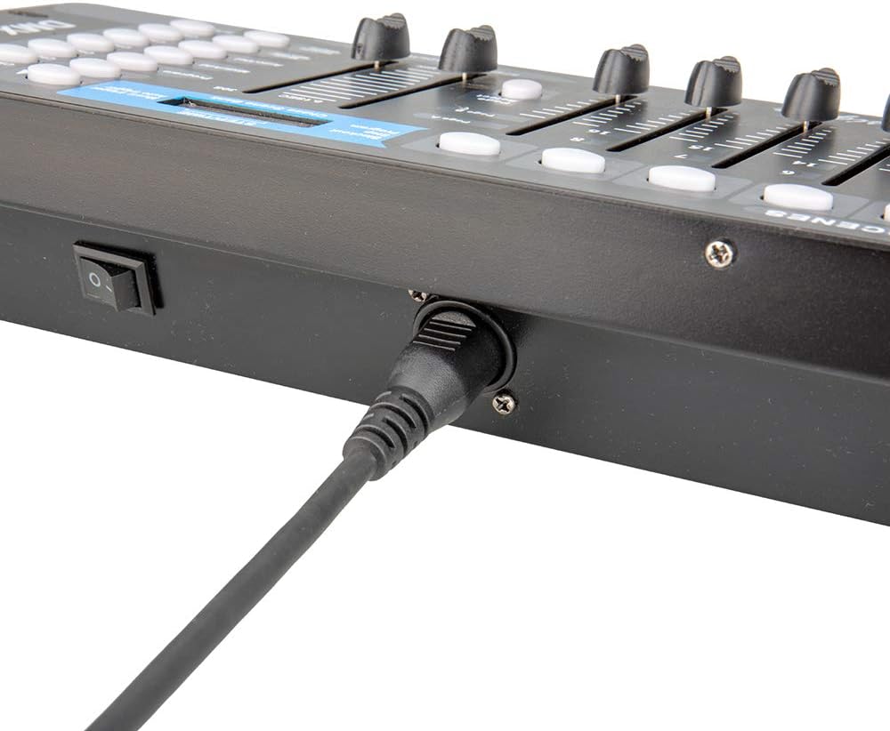 wecan 8 Packs Dmx Cables Dmx to XLR Signal Connection with 3 Pin Connector - Image 5