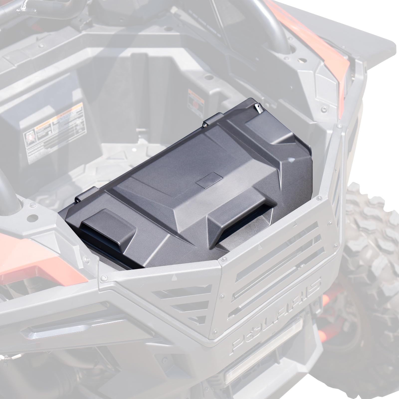 Photo 1 of HAKA TOUGH 42 QT Rear Cargo Box for Polaris RZR Pro XP 4 Rear Storage Cargo Box for RZR Turbo R 2022-2024 UV Resistant Polyethylene Utv Storage Accessories OEM #2883752