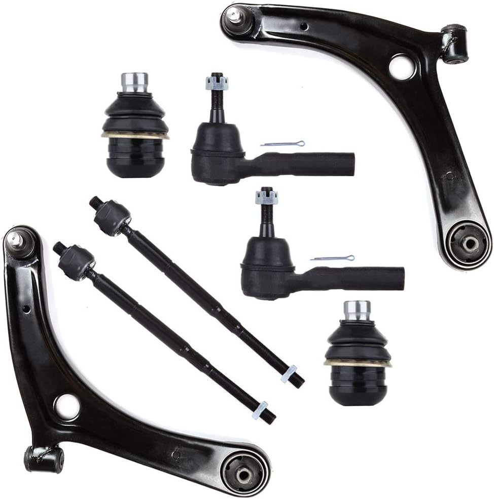 Front Lower Control Arm Inner Outer Tierod 2007-2014 Dodge Caliber Jeep Compass