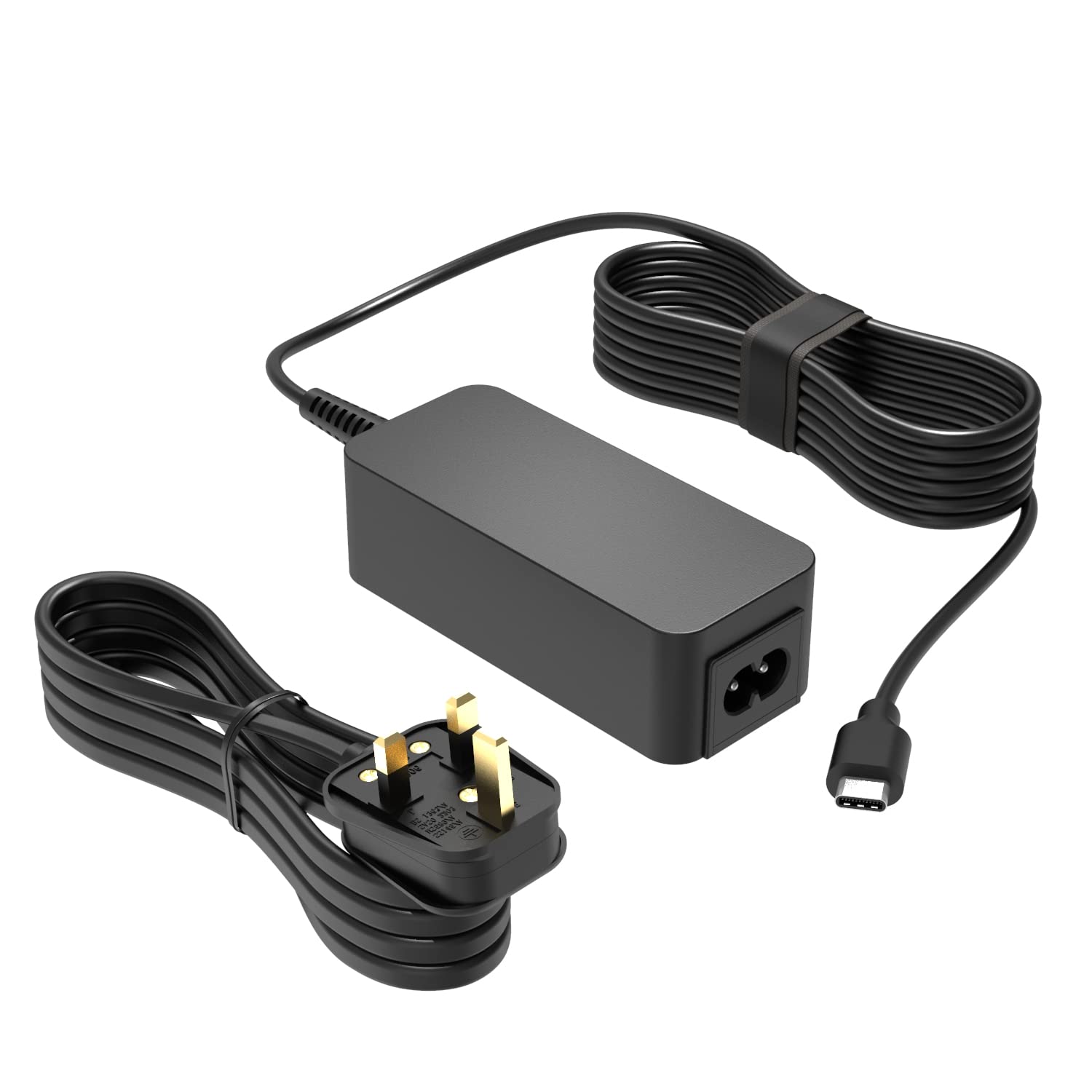 Superer 45W USB Charger Fit for Acer Chromebook 314 311 315 512 CB314-2H CB314-1H CB314-1HT CB314-3H CB314-3HT CB315-2HT CB315-3H CB315-3HT CB311-9HT CP311-1H CP311-3H CP315-1H Laptop Adapter