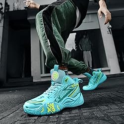 YAXE Women's Men's High Top Breathable Mesh