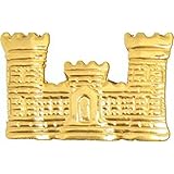 thumbnail image 2 of Engineering Compass Gold Lapel Pin 2 of 14