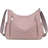 KARRESLY Women Nylon Crossbody Bags Trendy Shoulder Bags Daily Use Lightweight Purse with Pockets and Adjustable Strap