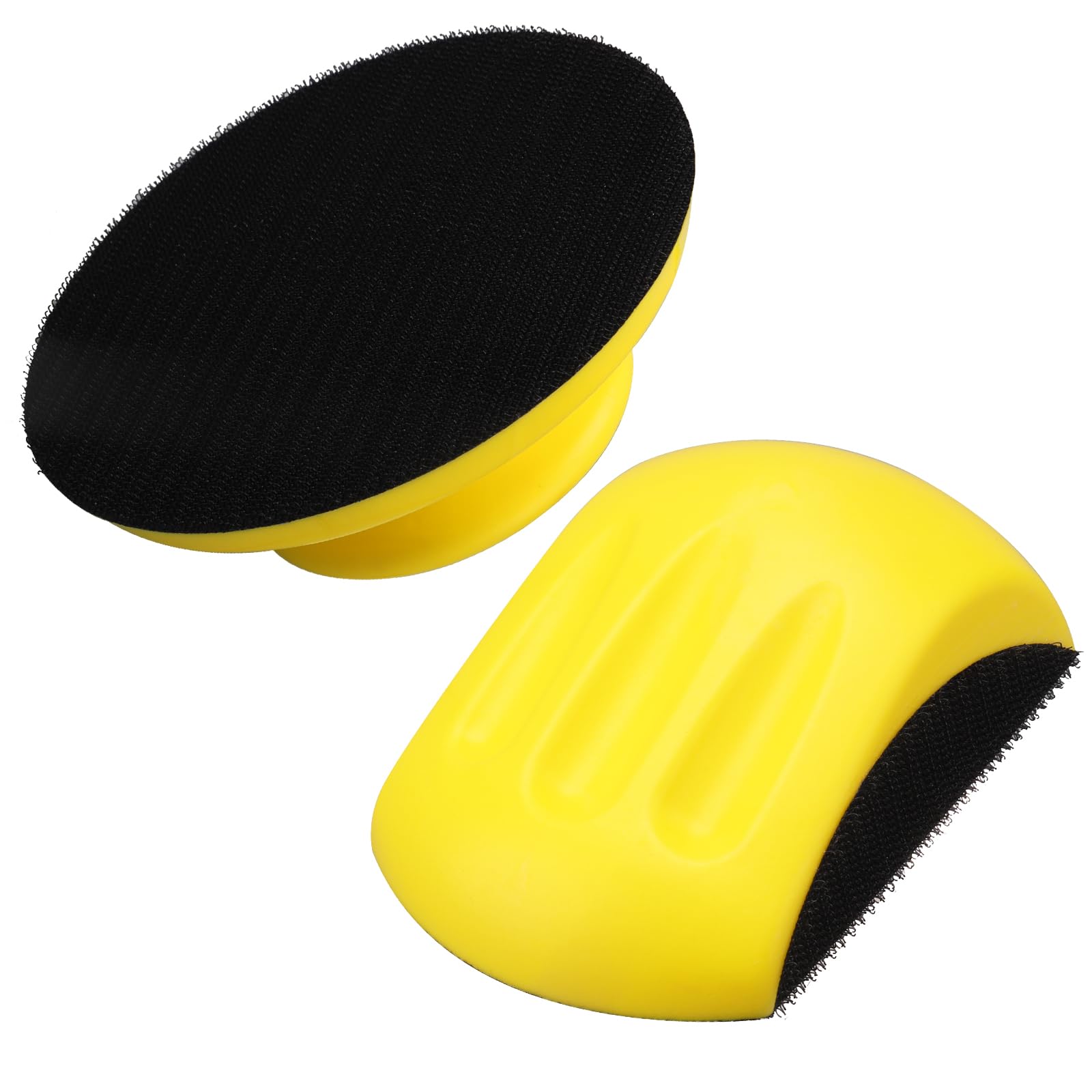 2 PCS Sanding Block 5 Inch Hand Sanding Blocks for Woodworking Handi Crafts and Furniture Restoration Hand Sander