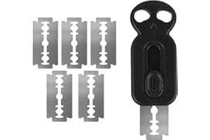 Bread Dough Scoring Tool with 5 Blades, Professional Magnetic Sourdough Scoring Tool Extractable Stainless Steel Dough Scorer